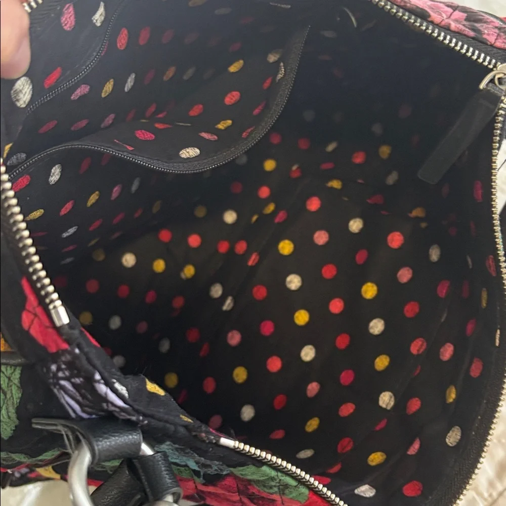 Vera Bradley Havana Rose Retired Vivian Hobo Shoulder Bag Purse